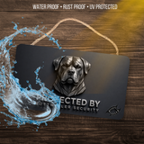 Rottweiler Security Sign