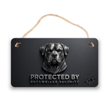 Rottweiler Security Sign