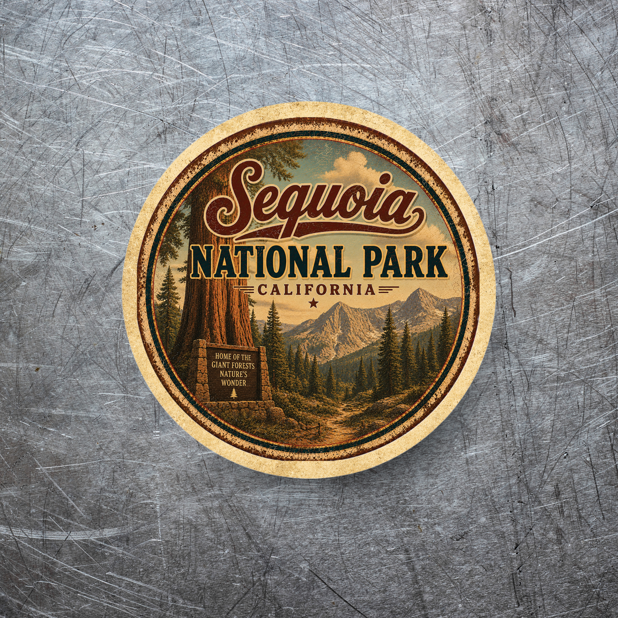 Sequio National Park Magnet