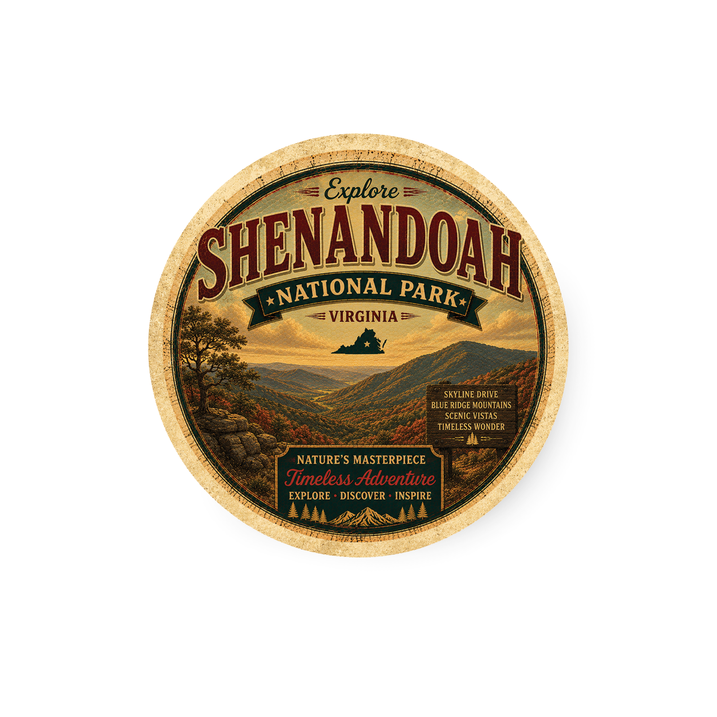 Shenandoah National Park Magnet