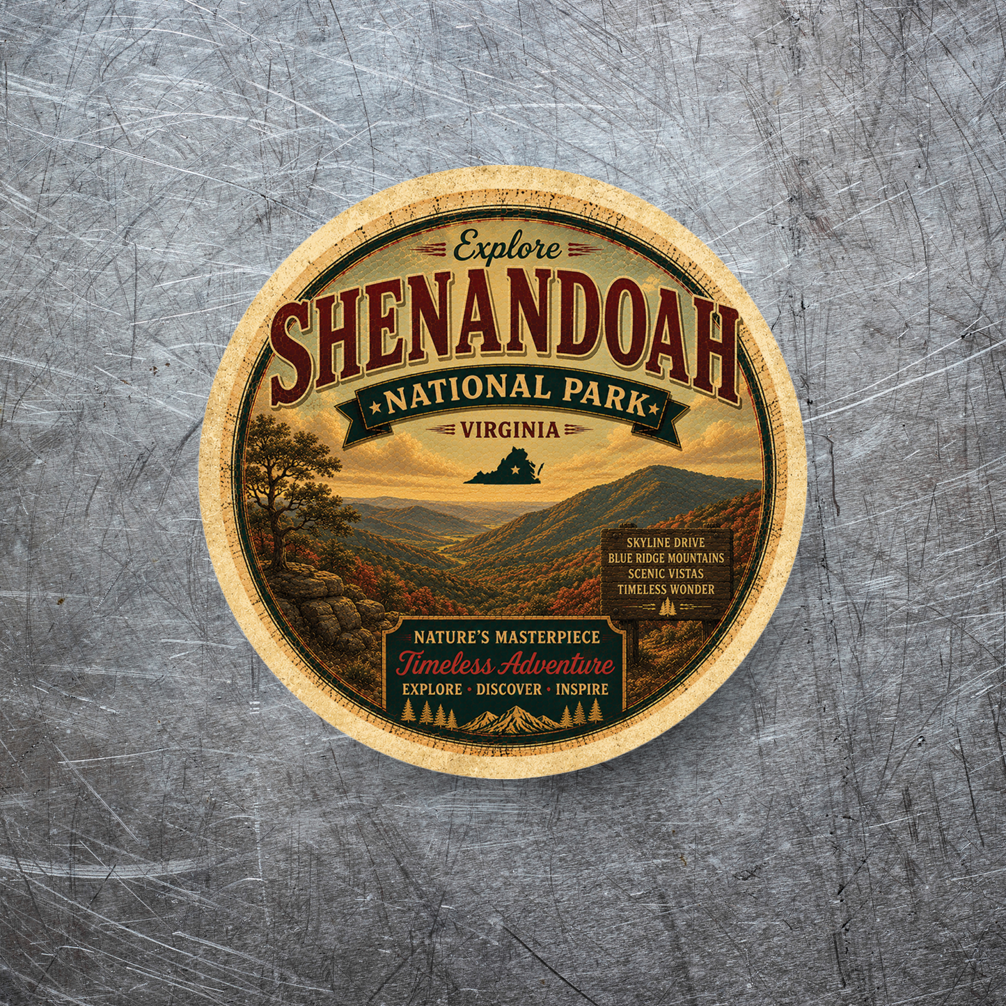 Shenandoah National Park Magnet