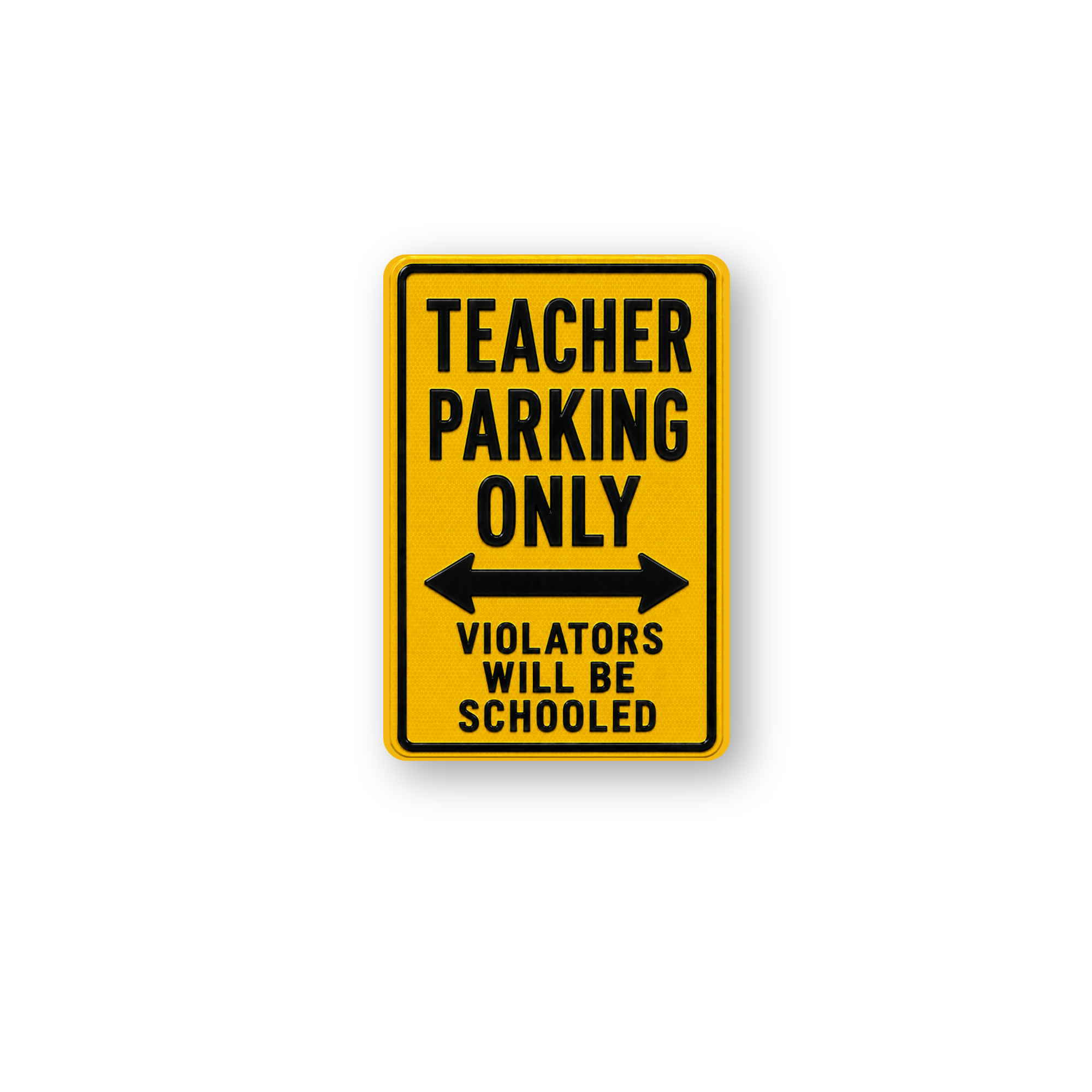 Teacher Parking Sign Magnet