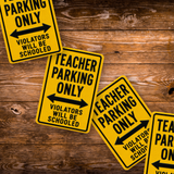 Teacher Parking Sign Magnet