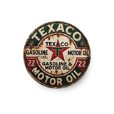 Vintage Texaco Gasoline & Motor Oil Magnet – 3-Inch Round