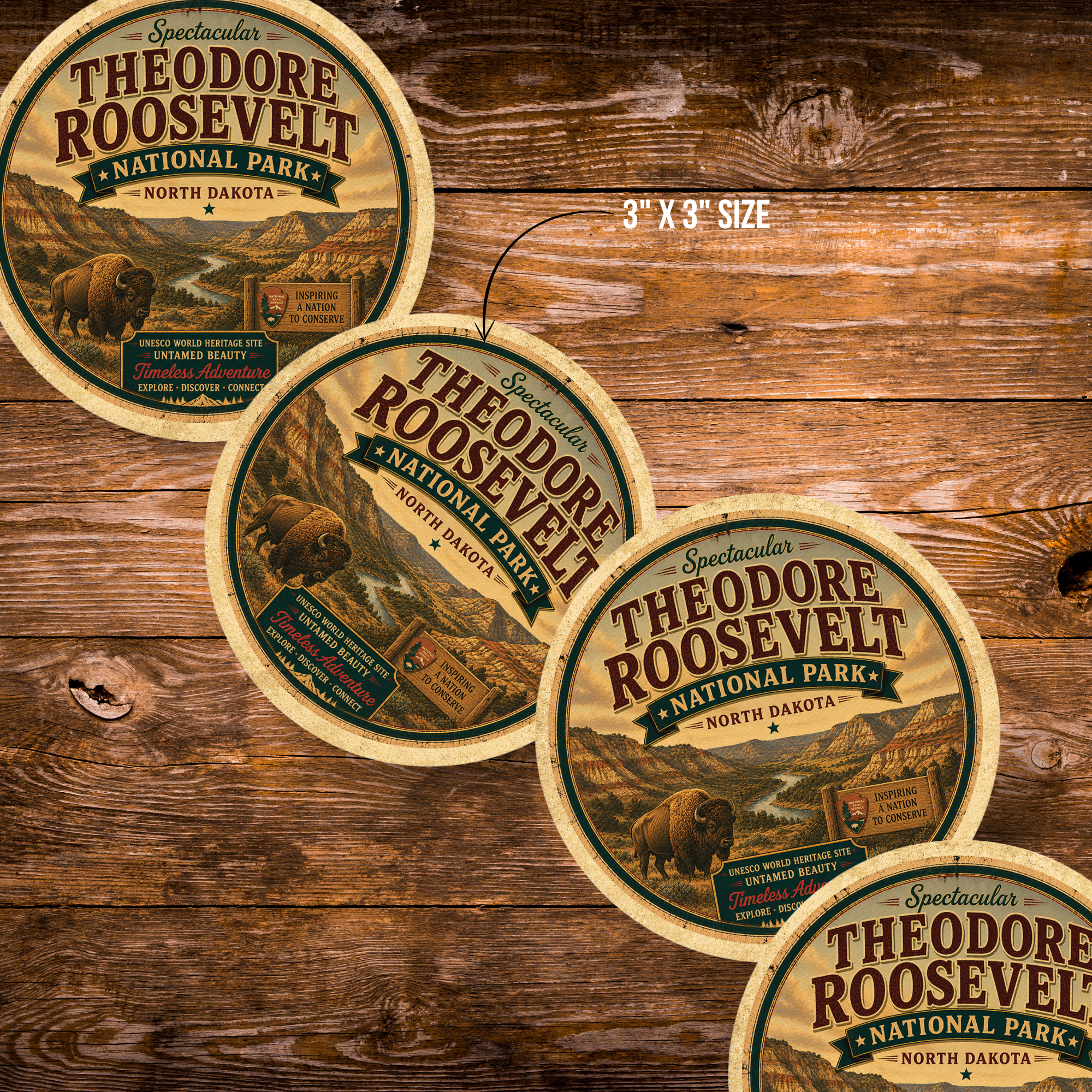 Theodore Roosevelt National Park Magnet