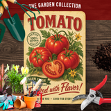 Vintage Tomato Farm Fresh Aluminum Sign