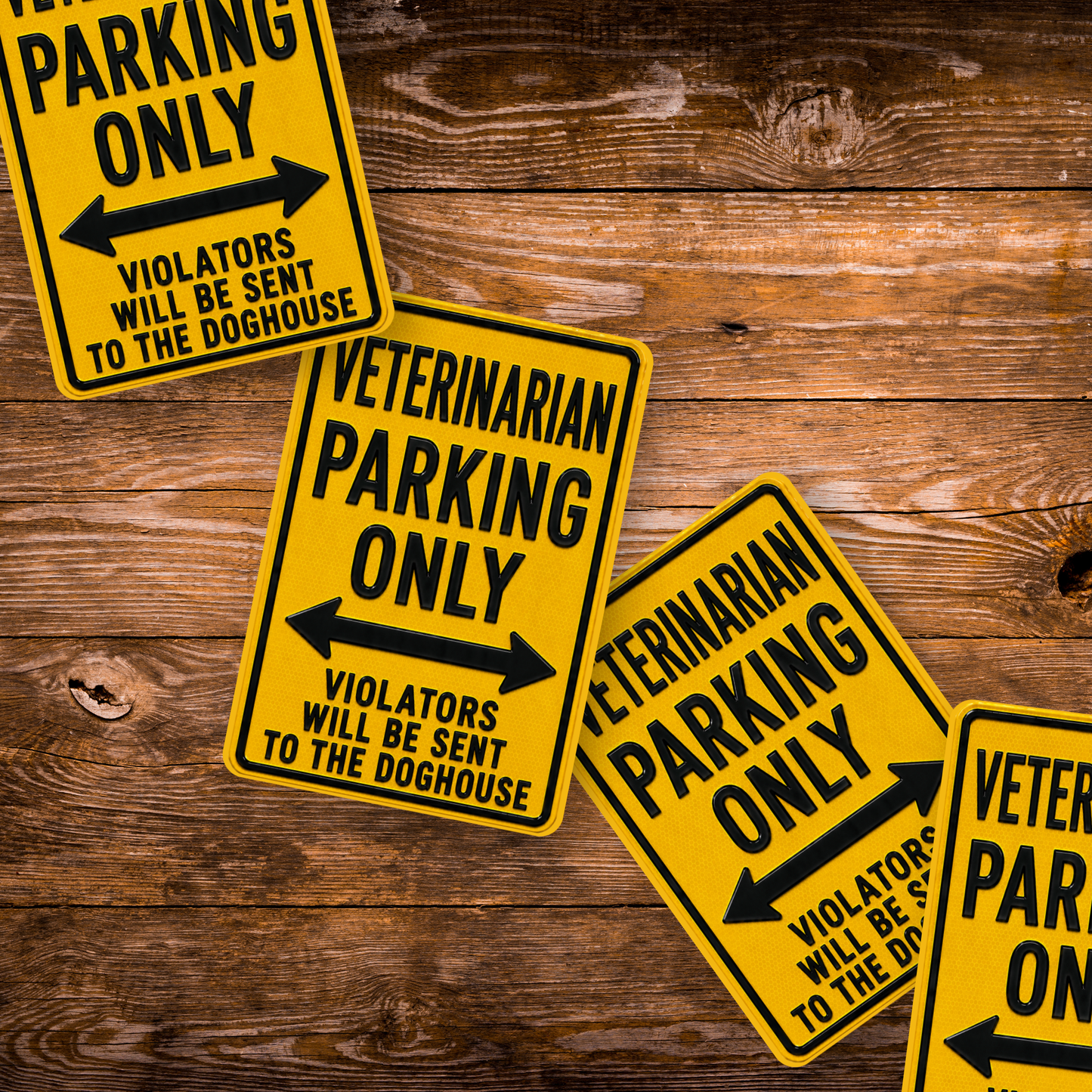 Veterinarian Parking Sign Magnet