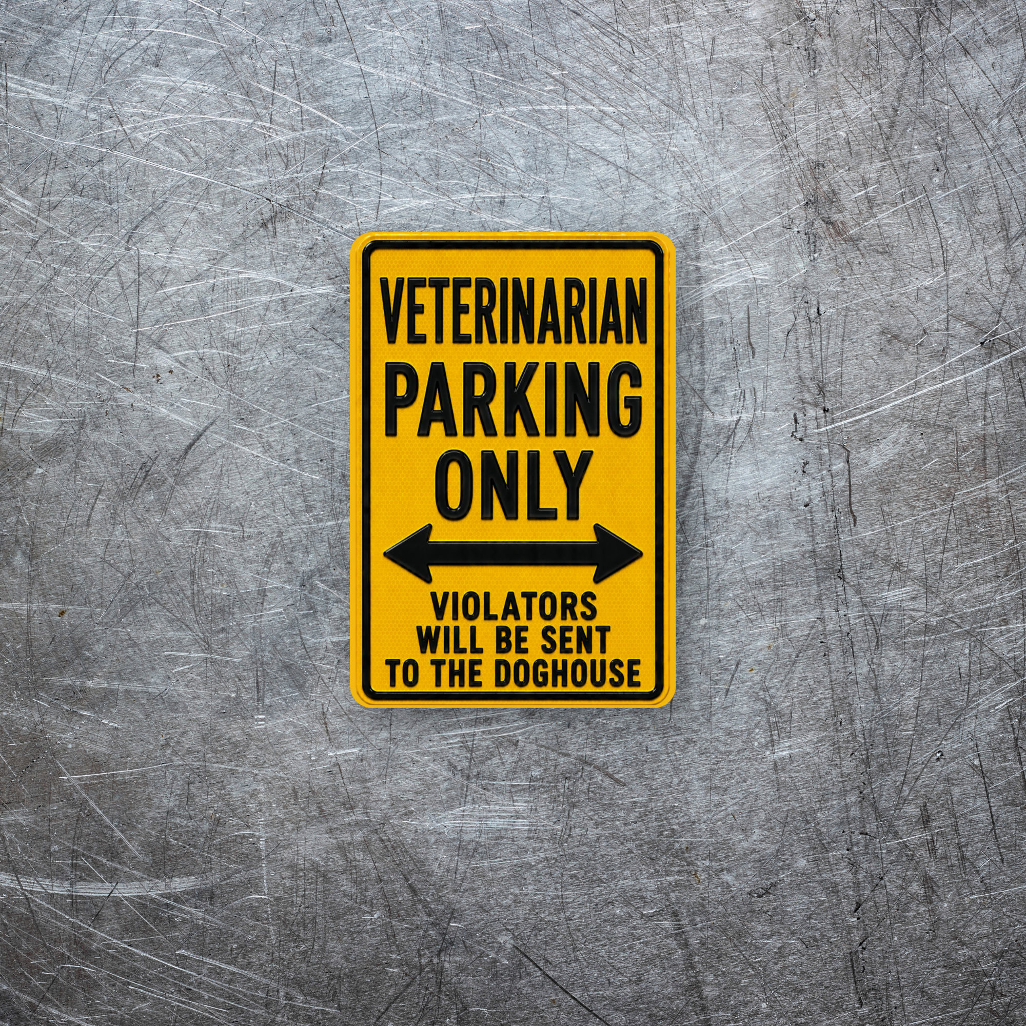 Veterinarian Parking Sign Magnet