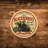 Vintage Blackberries Refrigerator Magnet