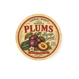 Vintage Plums Refrigerator Magnet