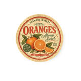 Vintage Oranges Refrigerator Magnet