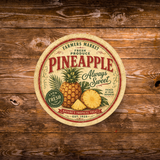 Vintage Pineapple Refrigerator Magnet