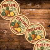 Vintage Pineapple Refrigerator Magnet