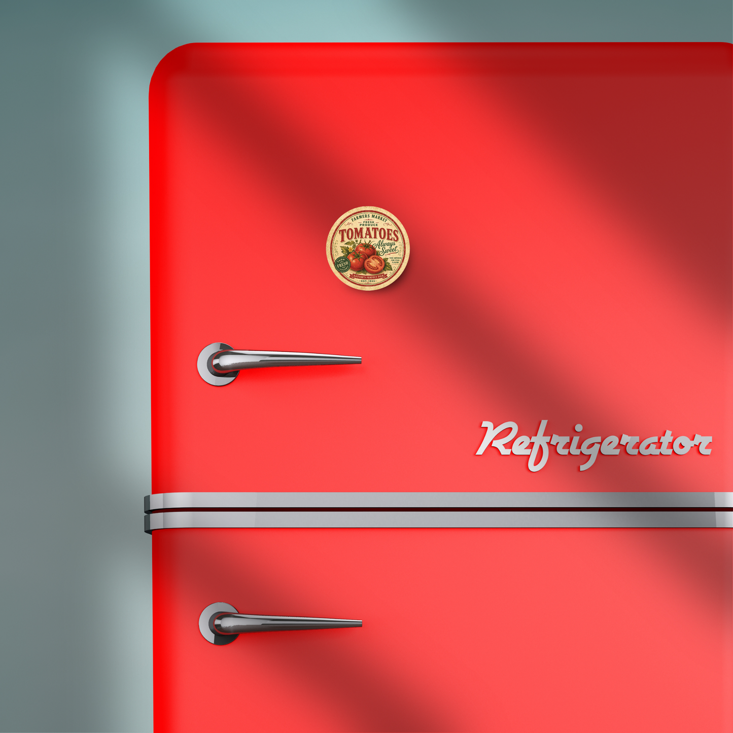Vintage Tomato Refrigerator Magnet