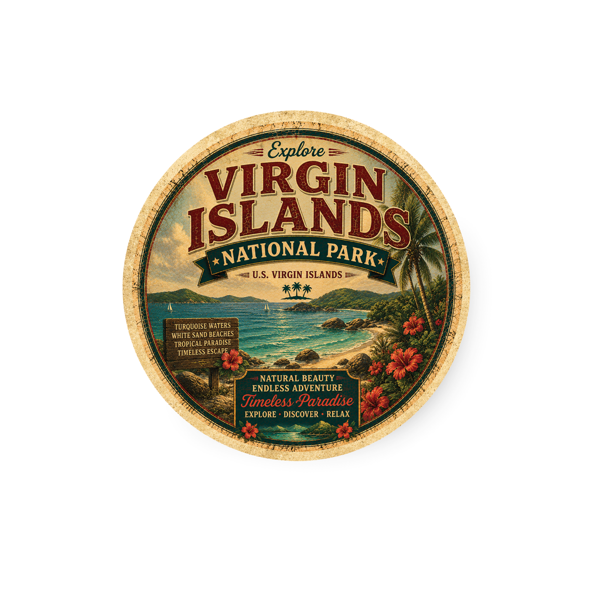 Virgin Island National Park Magnet