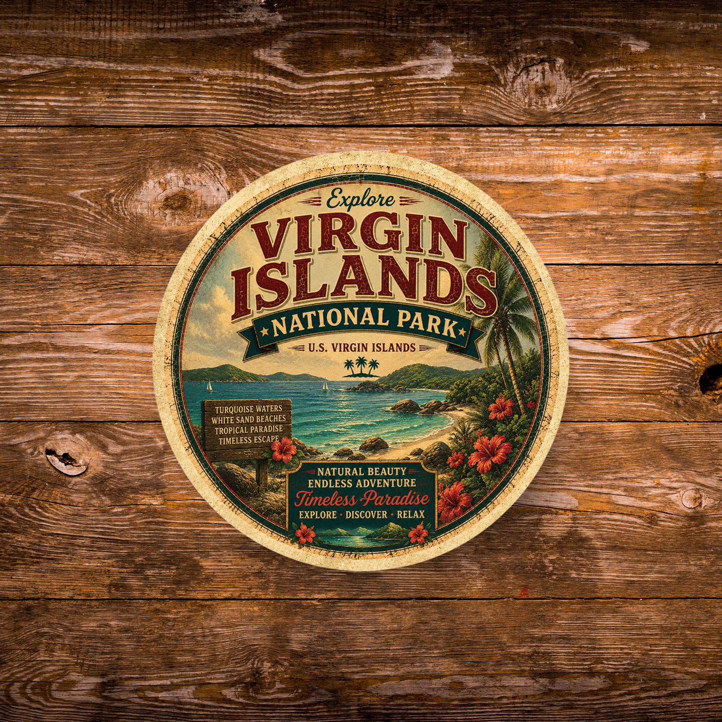 Virgin Island National Park Magnet