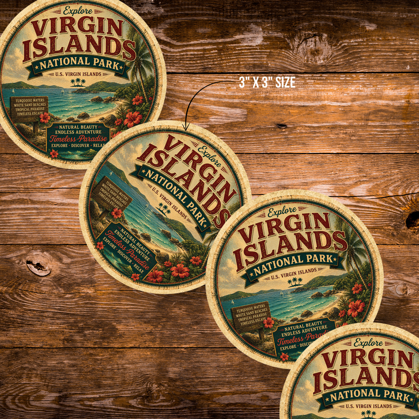 Virgin Island National Park Magnet