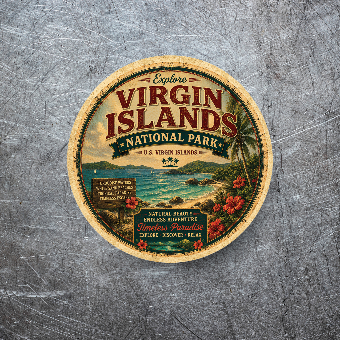 Virgin Island National Park Magnet