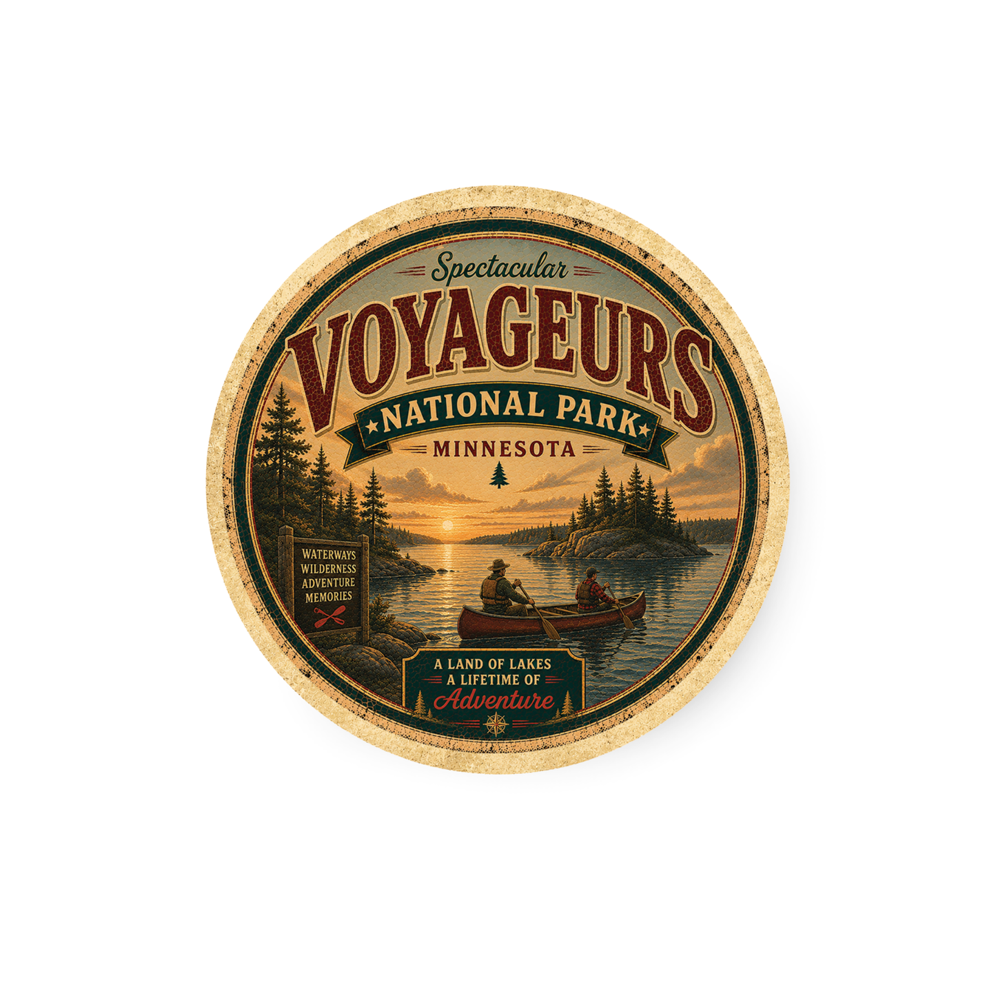 Voyageurs National Park Magnet