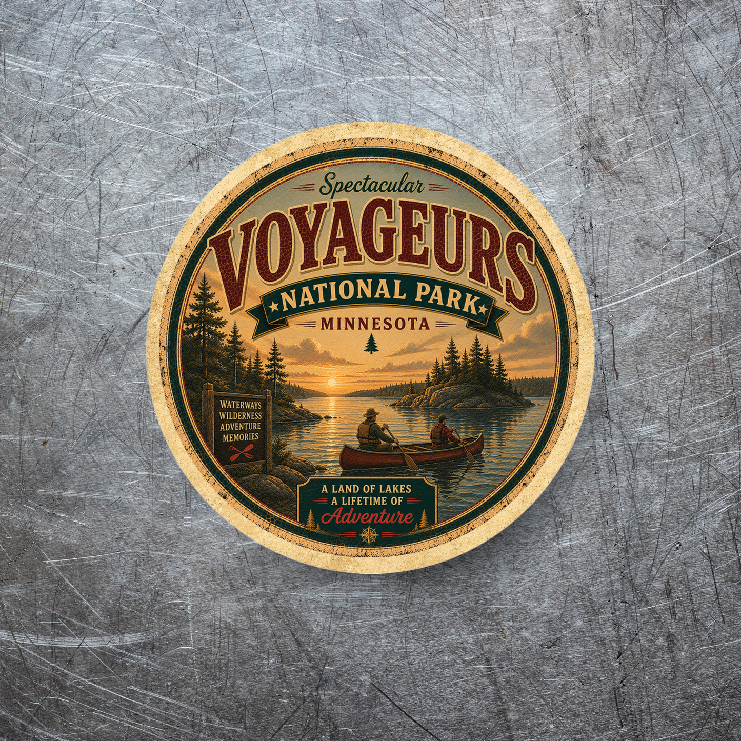 Voyageurs National Park Magnet