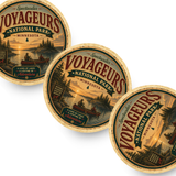 Voyageurs National Park Ceramic Coaster – 4" Round