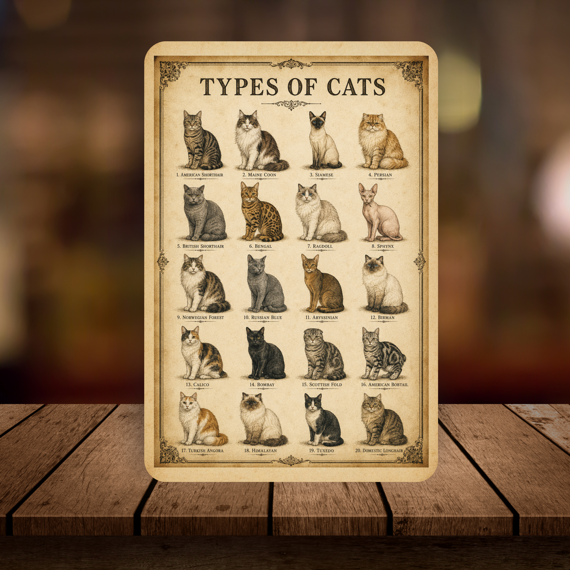 Types of Cats Signs