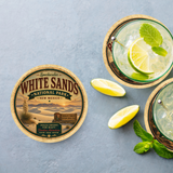 White Sands National Park Ceramic Coaster – 4" Round