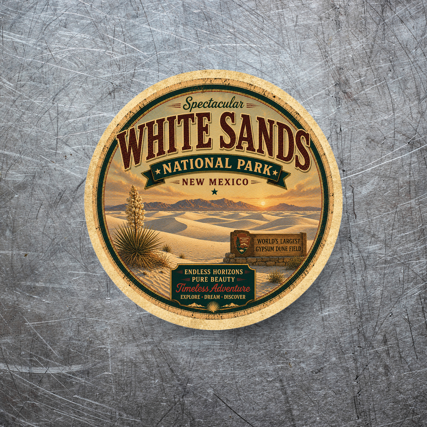 White Sands National Park Magnet