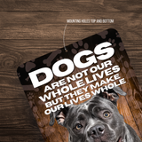 Cane Corso Dog “Our Lives Whole” Aluminum Sign – Dog Lover Decor