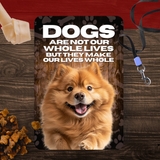 Chow Chow Dog “Our Lives Whole” Aluminum Sign – Dog Lover Decor