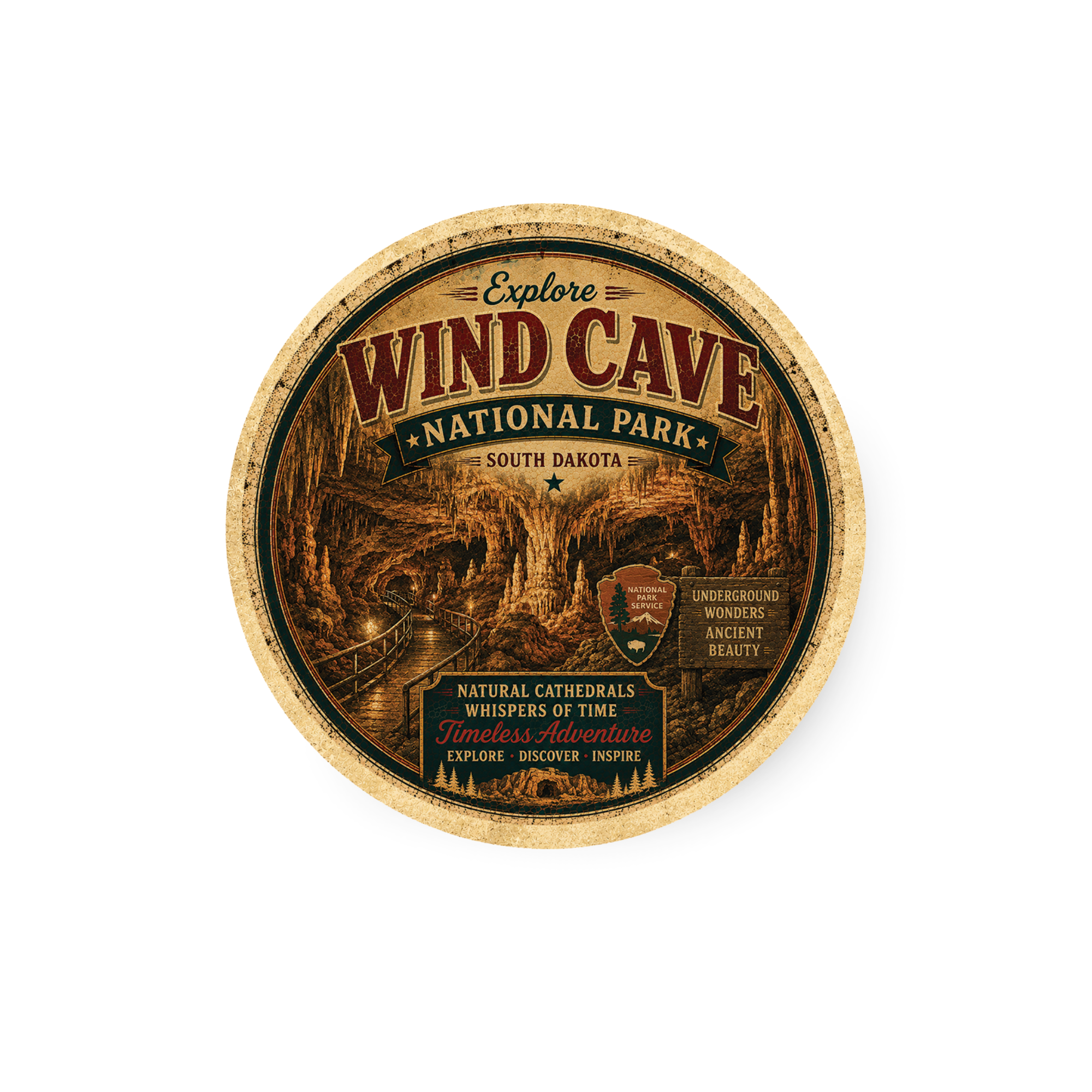 Wind Cave National Park Magnet