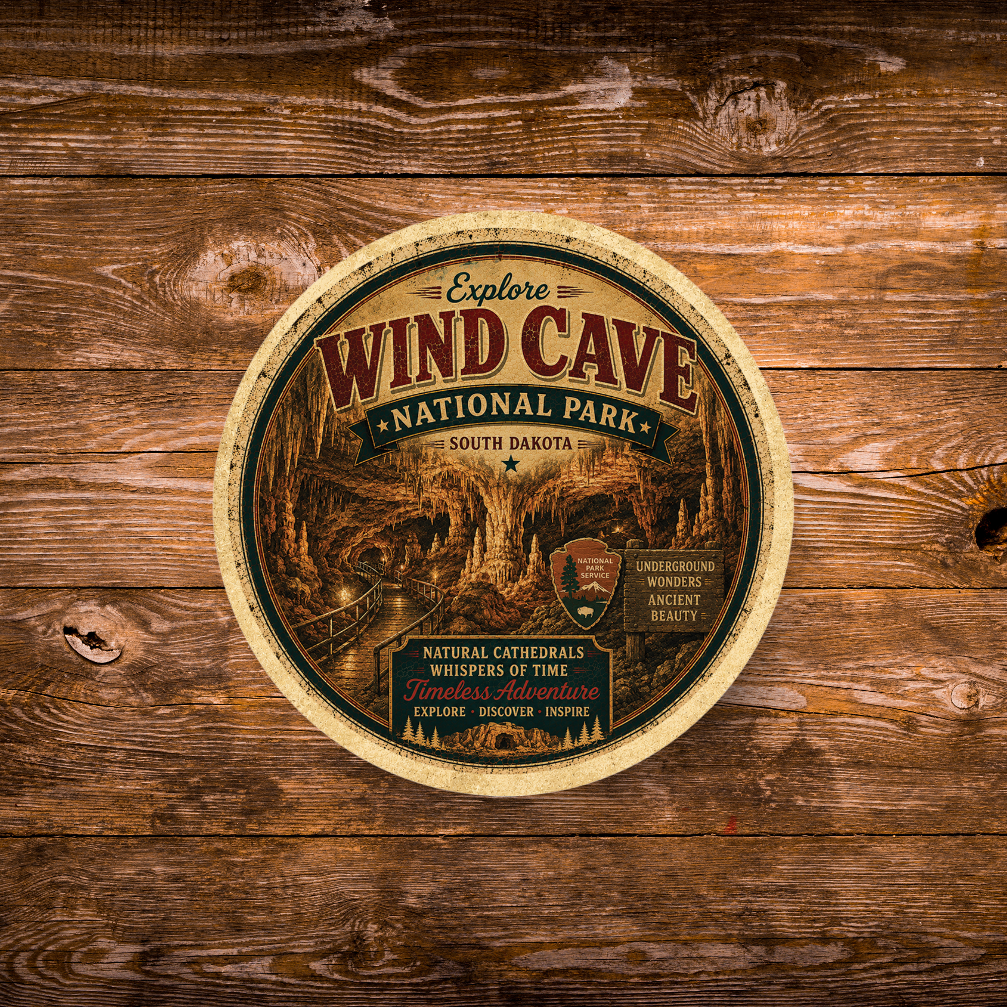 Wind Cave National Park Magnet