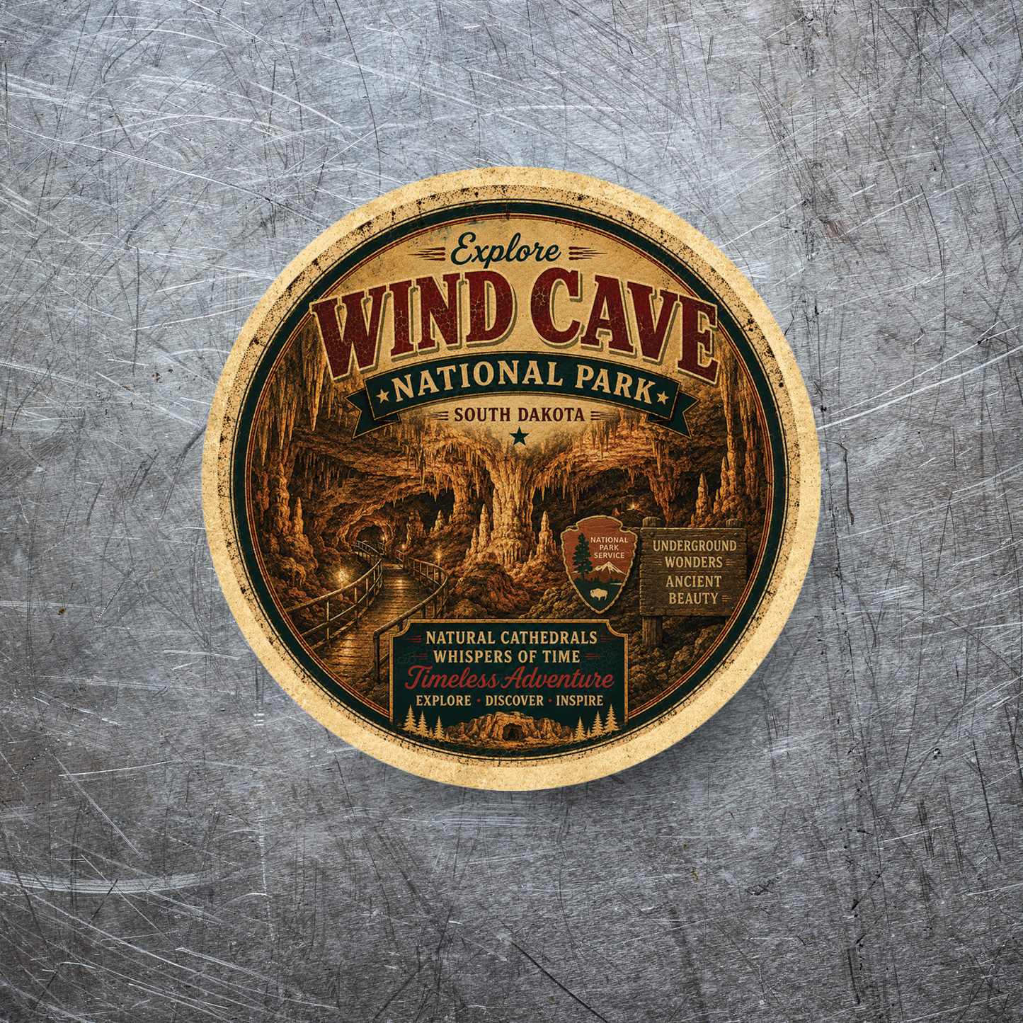 Wind Cave National Park Magnet