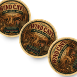 Wind Cave National Park Ceramic Coaster – 4" Round
