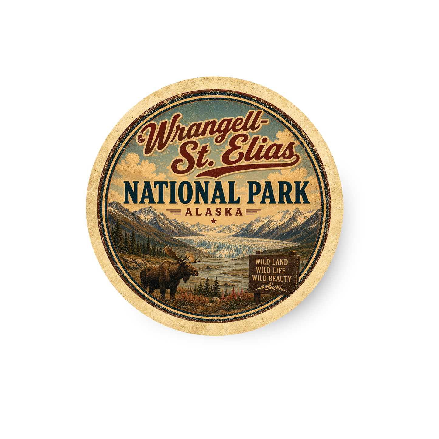 Wrangell-St. Elias National Park Magnet