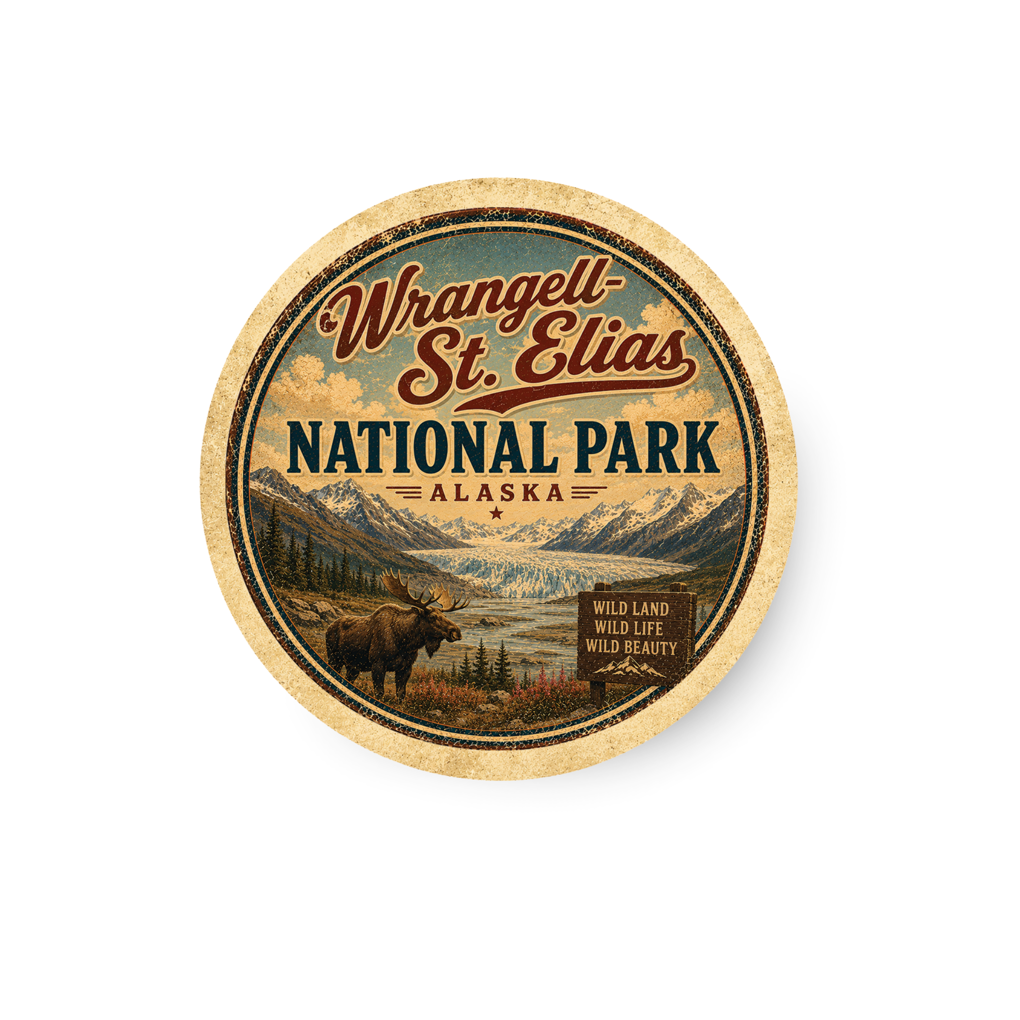 Wrangell-St. Elias National Park Magnet