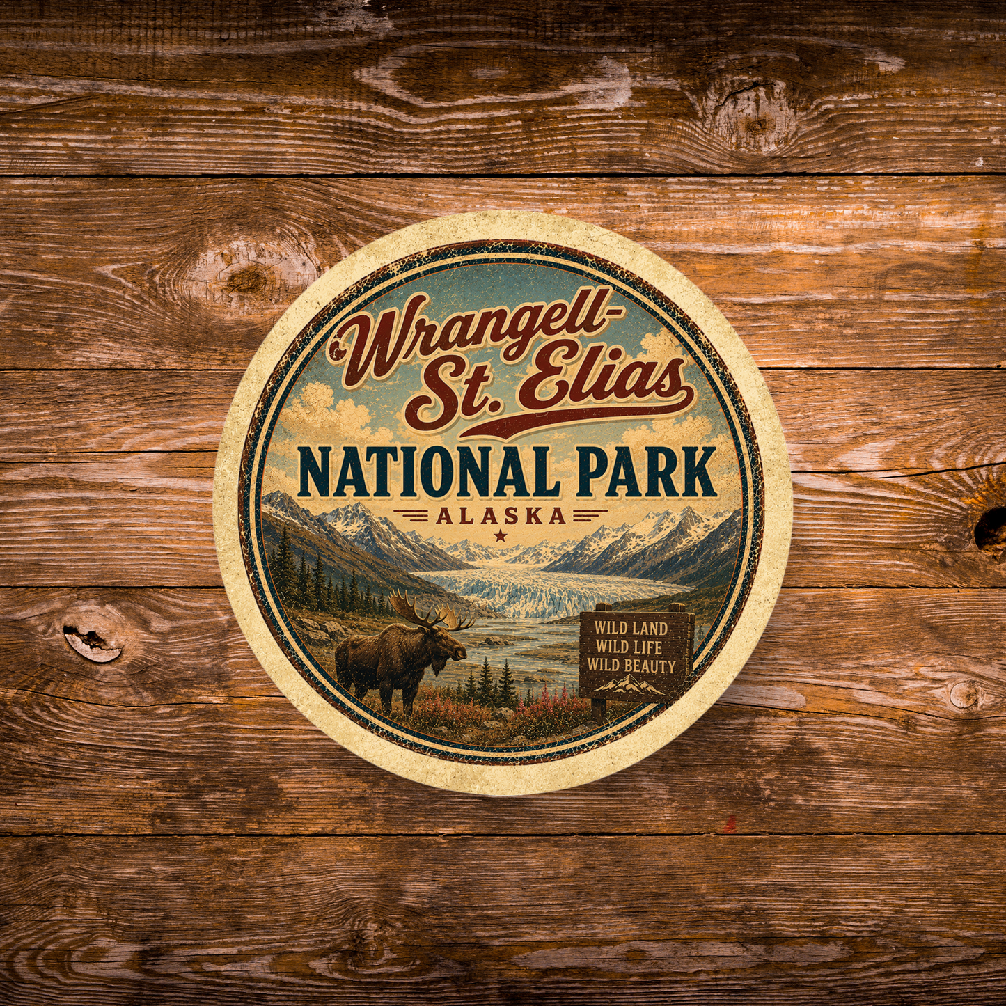 Wrangell-St. Elias National Park Magnet