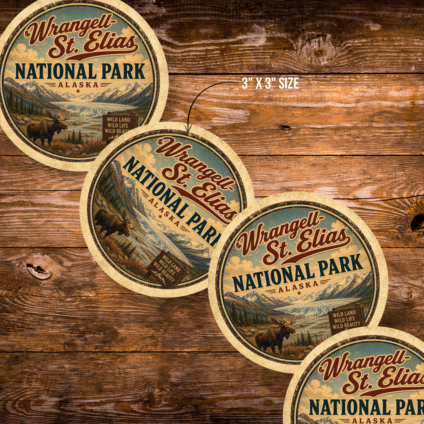 Wrangell-St. Elias National Park Magnet