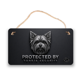Yorkie Security Sign