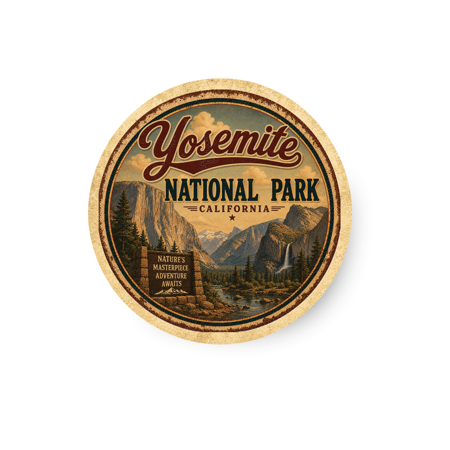 Yosemite National Park Magnet