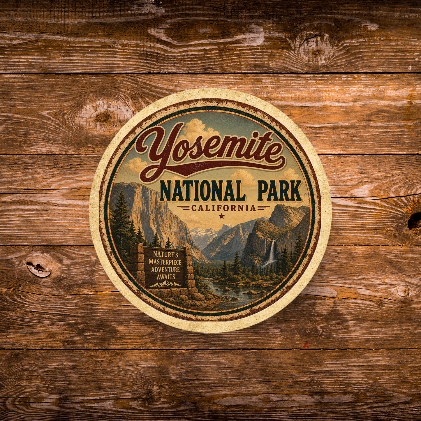 Yosemite National Park Magnet