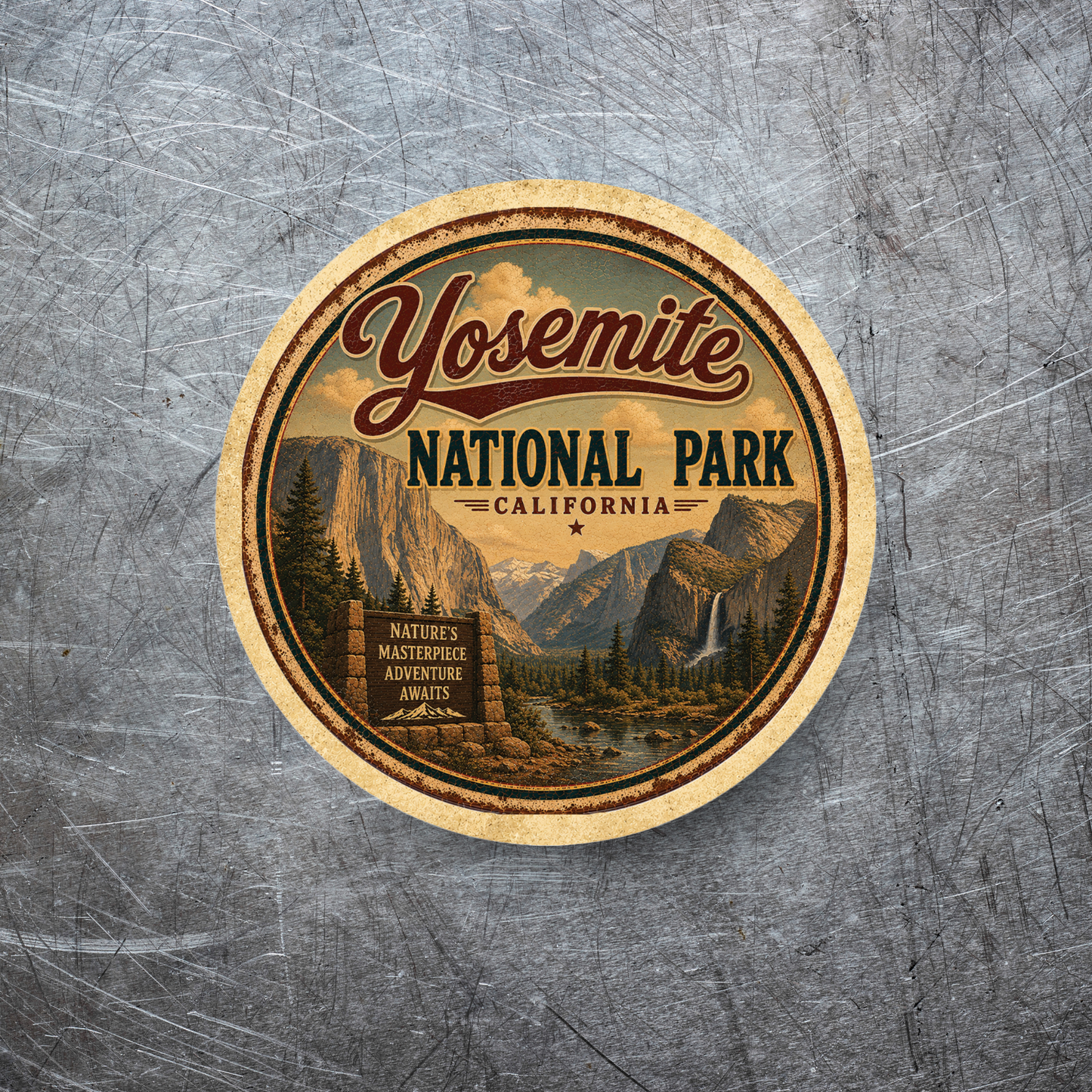 Yosemite National Park Magnet