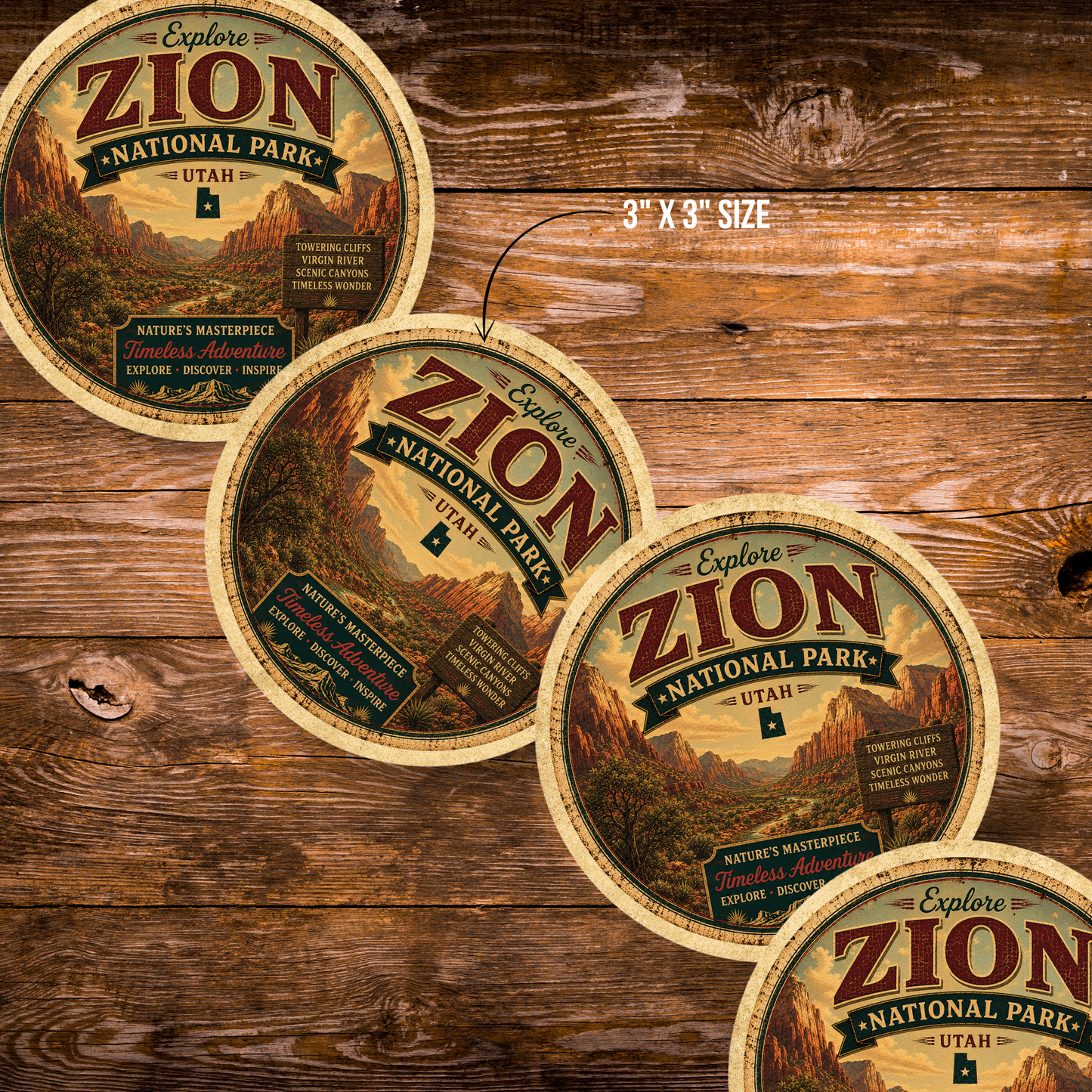 Zion National Park Magnet