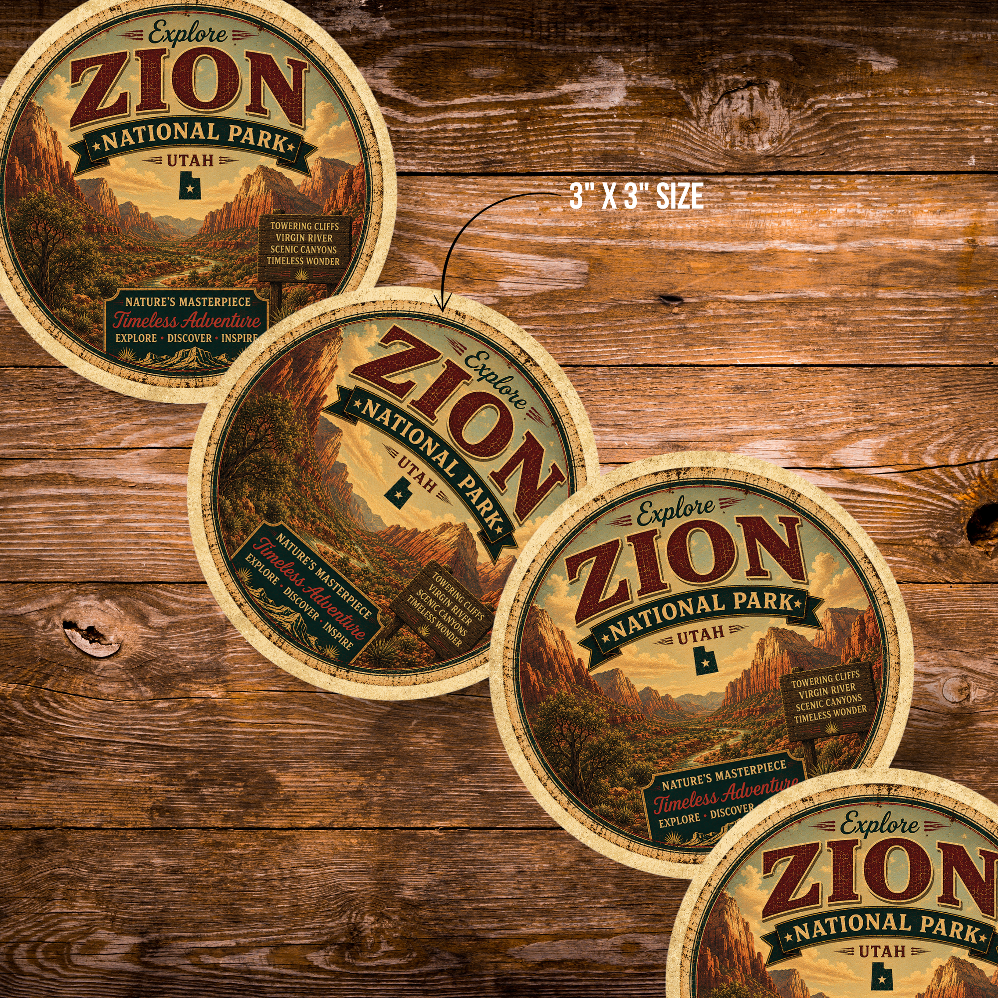 Zion National Park Magnet